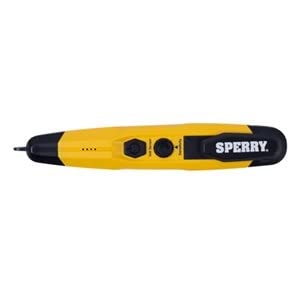 Sperry Instruments VD6509 Adjustable Non-Contact Detector with Flashlight, cETLus Listed, 1, 5 Clams/Master Voltage Tester, yellow