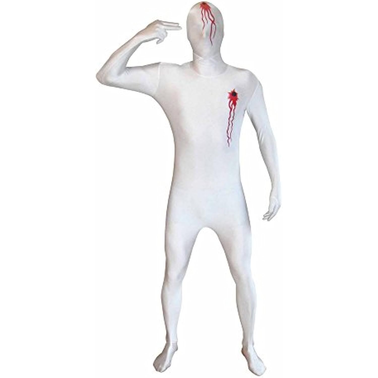 Morphsuits Men's Bullet Hole Adult, Multi, X-Large