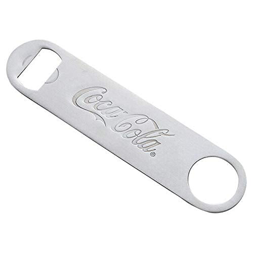 Tablecraft Coca-Cola Coke Stainless Steel Flat Pocket Bottle Opener ~ The Perfect Bartender's Friend