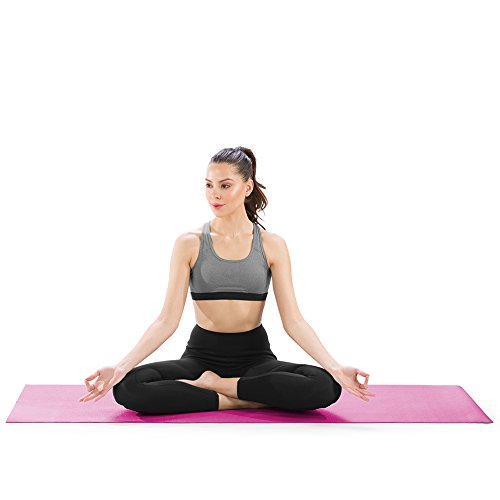 Bollinger Classic No-Slip Yoga Mat, Raspberry