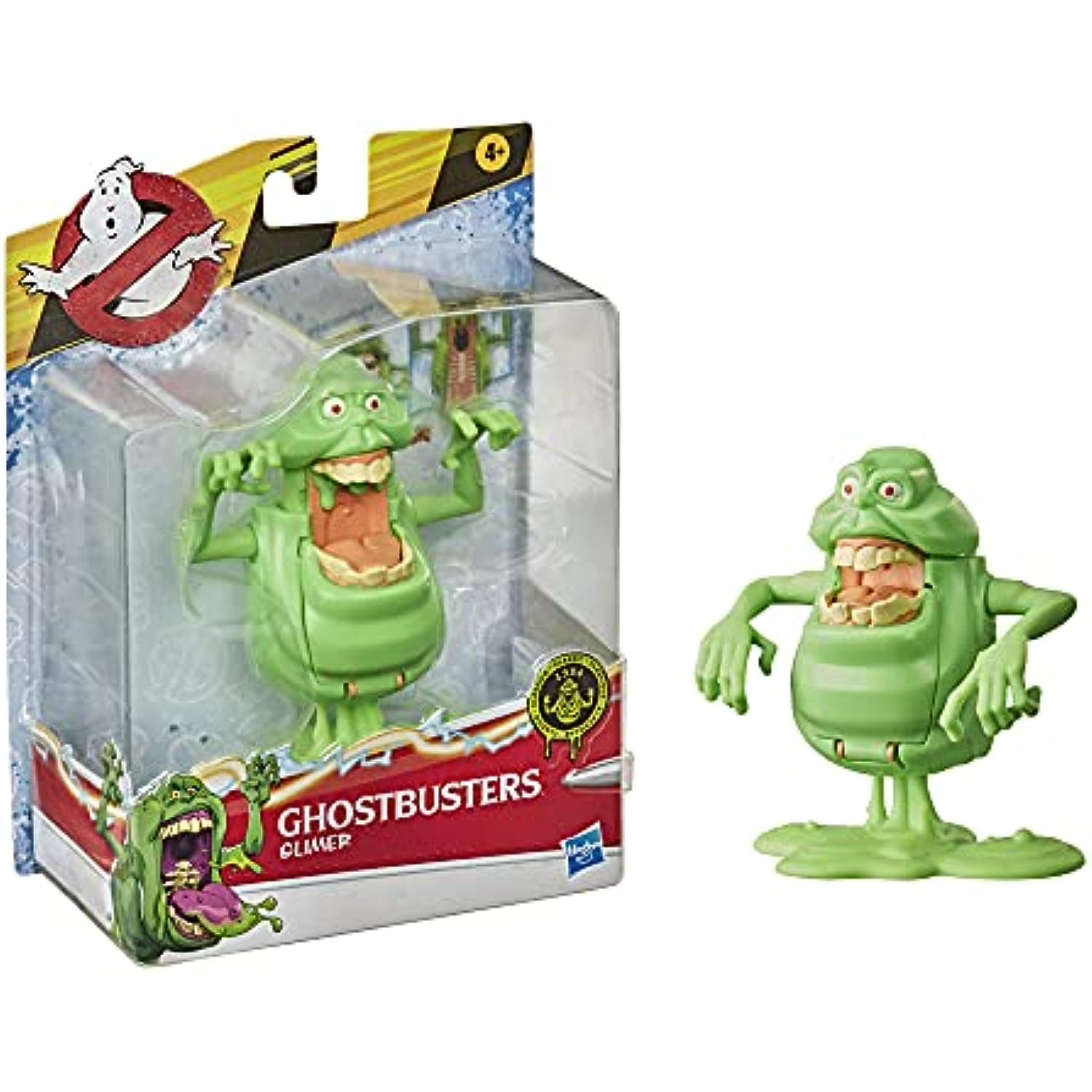 Ghostbusters Hasbro B083VLWZR4 Fright Feature Slimer Ghost Figure with Fright Feature, Toys for Kids Ages 4 and Up