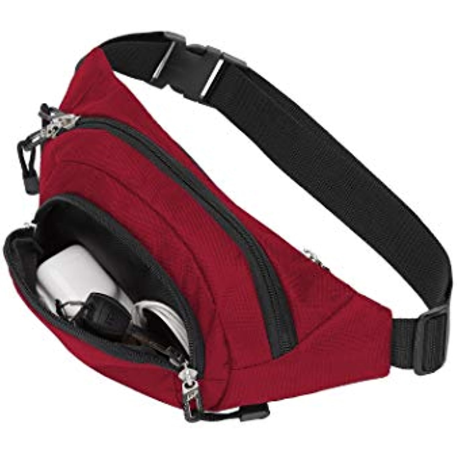 The Northwest Company NCAA Oklahoma Sooners "Cross Country" Belt Bag, 13" x 5" x 5", Cross Country