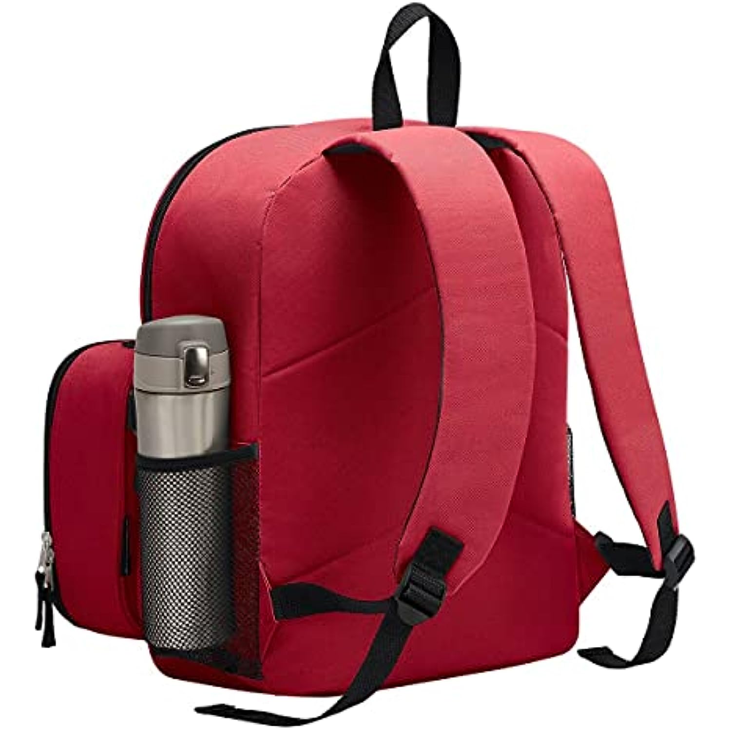 Officially Licensed NCAA "Accelerator" Backpack and Lunch Bag Combo Kit, Set of 2 Pieces (Oklahoma Sooners)