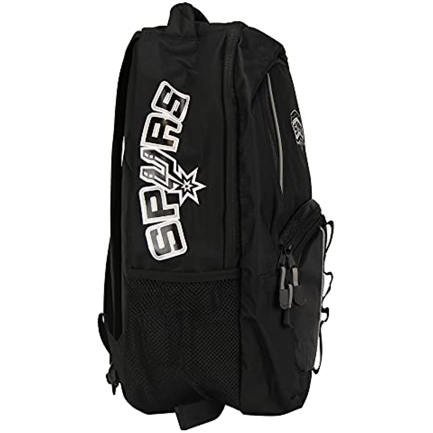Northwest NBA Padded Utility Laptop Backpack and Drawstring Bag Set, Book Bag & Cinch Combo (San Antonio Spurs)