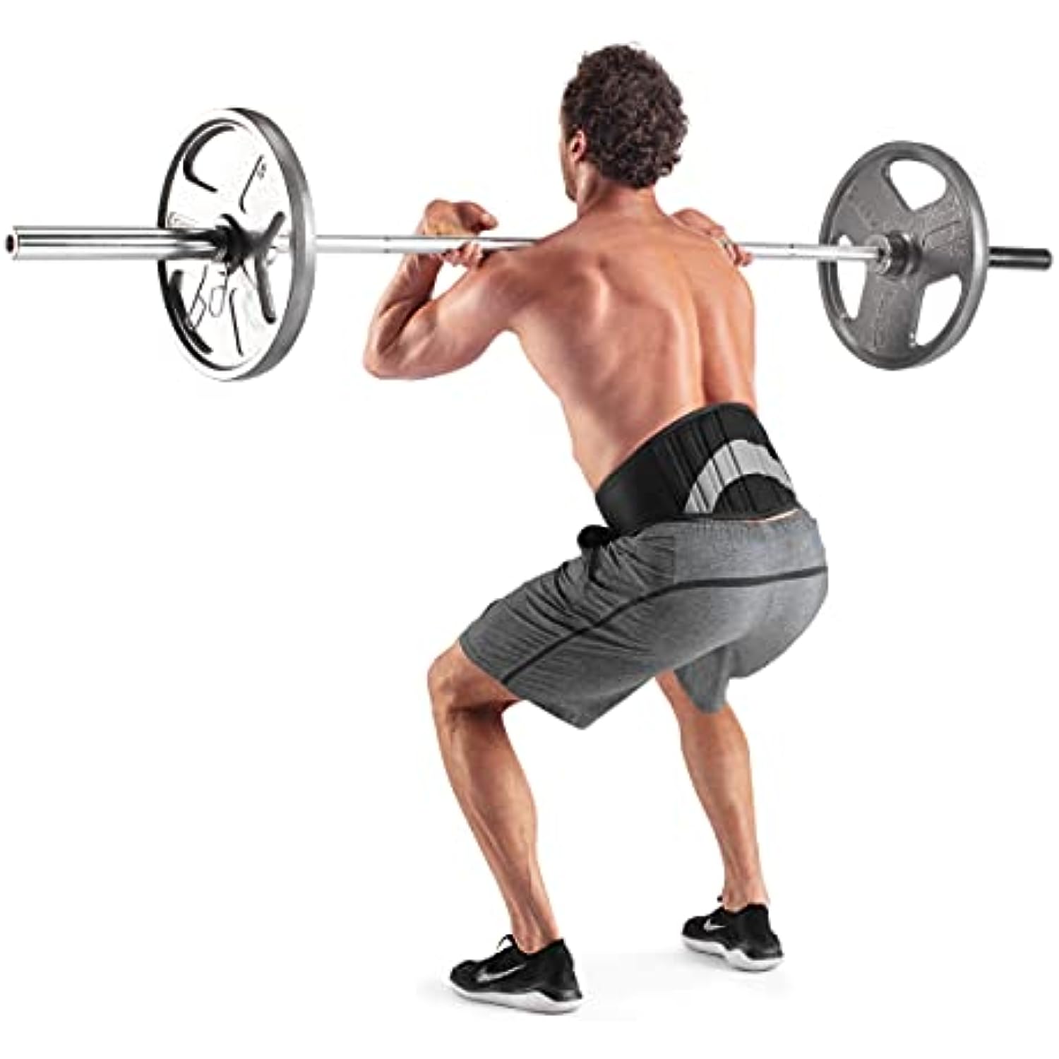Weider Contoured Weight Lifting Belt for Deadlifts, Squats, Strength Training - for Men and Women