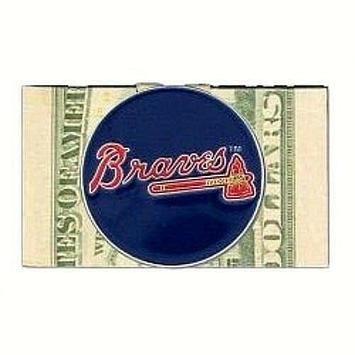 Siskiyou Atlanta Braves Large Logo Moneyclip - MLB Money Clip