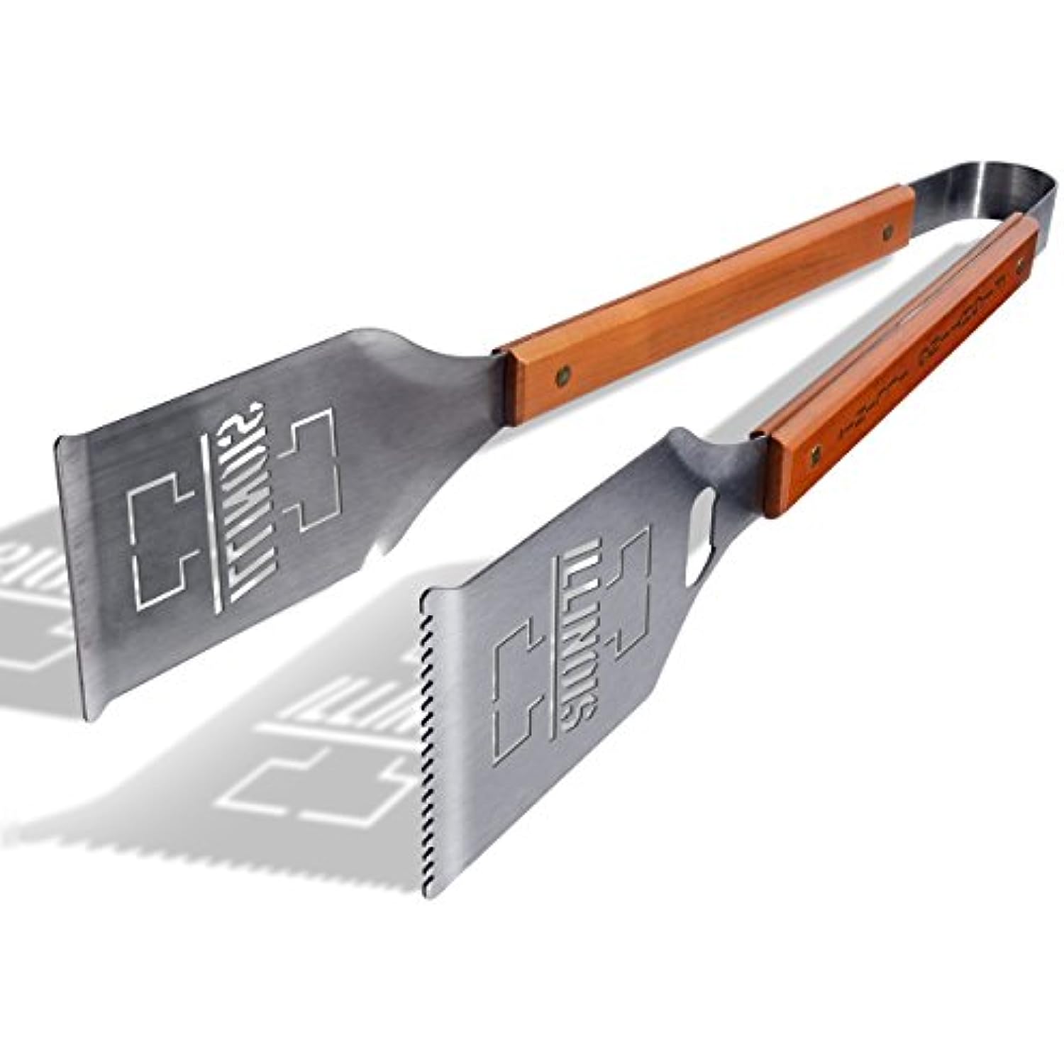 NCAA Illinois Fighting Illini Grill-A-Tong Stainless Steel BBQ Tongs