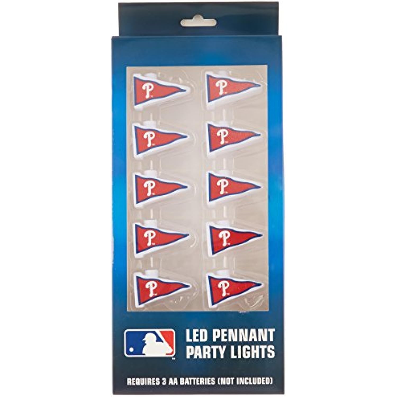 MLB Philadelphia Phillies LED Pennant Party Lights