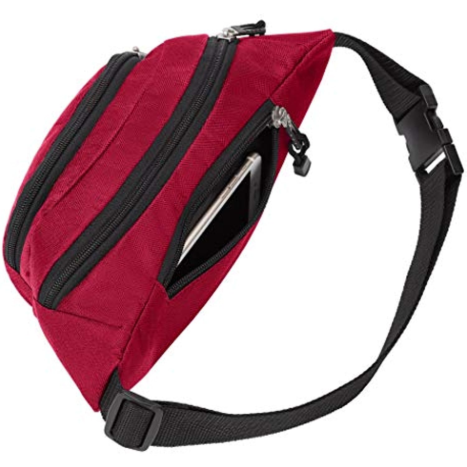 The Northwest Company NCAA Oklahoma Sooners "Cross Country" Belt Bag, 13" x 5" x 5", Cross Country