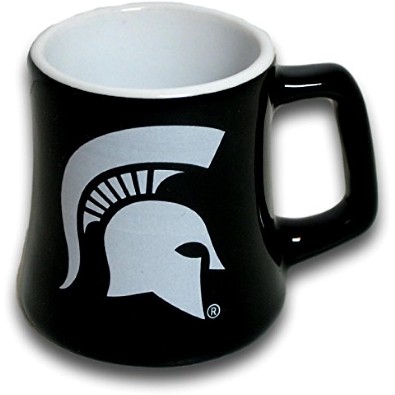 Boelter Michigan State Spartans 2 Ounce Sculpted Ceramic Mini Shot Glass Mug - Series 2