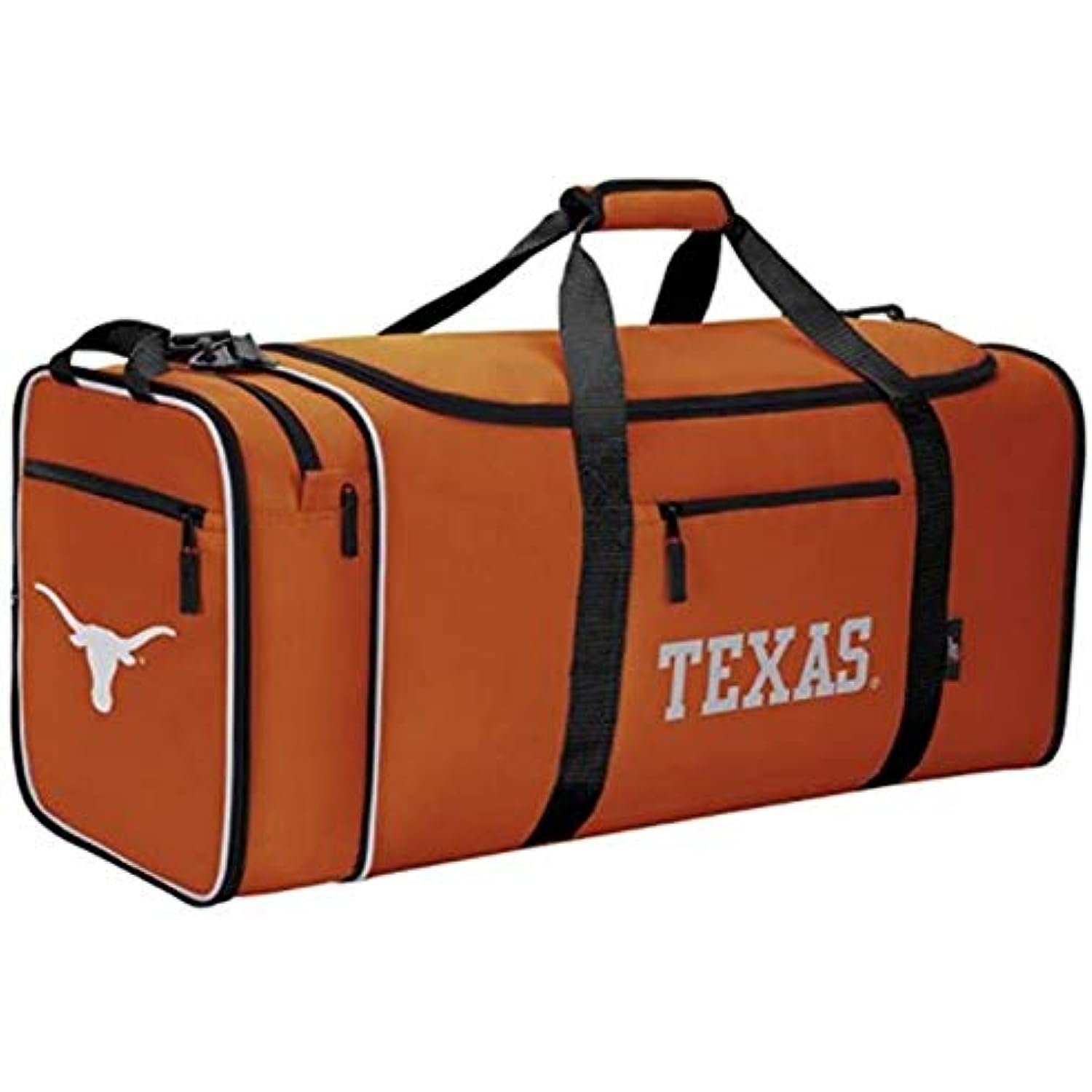 Rico Industries, Inc. Texas Longhorns Duffel Bag Premium Team Color Heavy Duty Steal Design University of