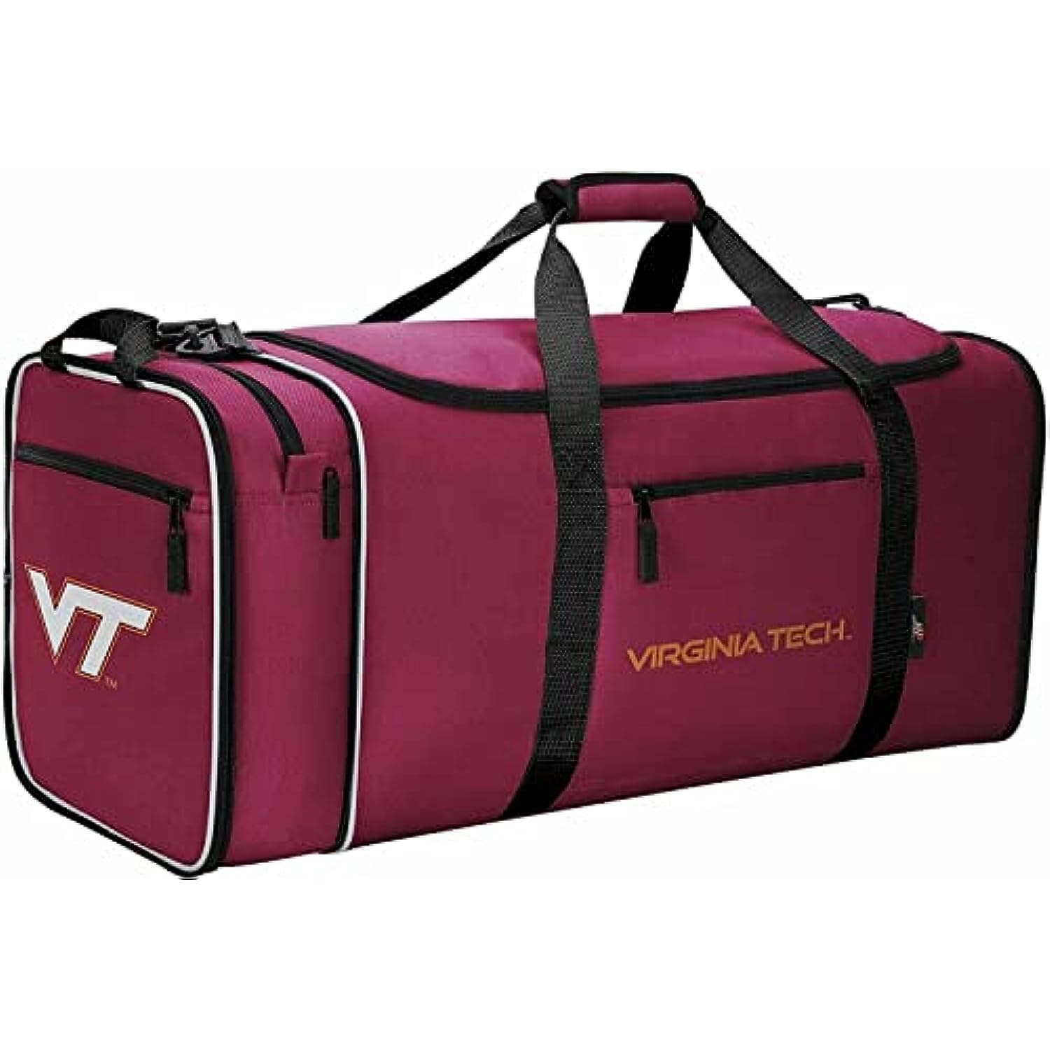Officially Licensed NCAA "Steal" Expandable and Collapsible Duffel Bag (Virginia Tech Hokies)