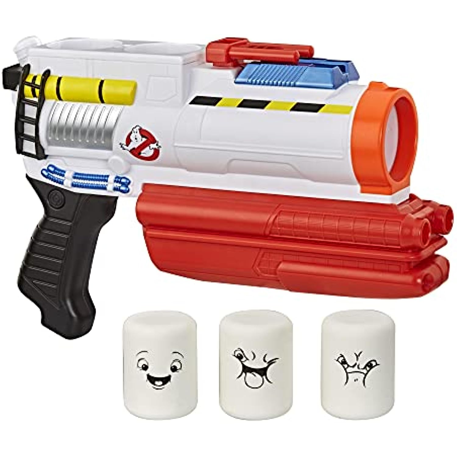 Ghostbusters Mini-Puft Popper Blaster Action Afterlife Roleplay Toy with 3 Foam Puft Projectiles for Kids Ages 8 and Up