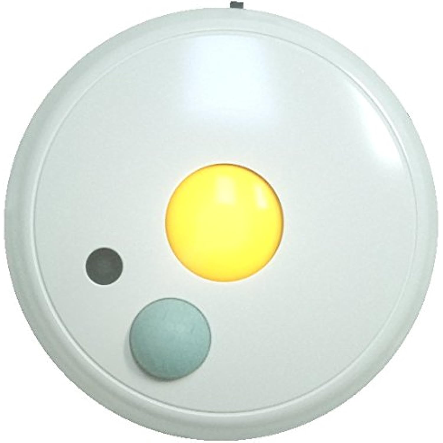 Cozy Glow Overhead Amber Night Light, Wireless, Battery-Powered, Motion-Sensing LED Stick-Anywhere Sleep Friendly Nightlight, 30 Lumens, White