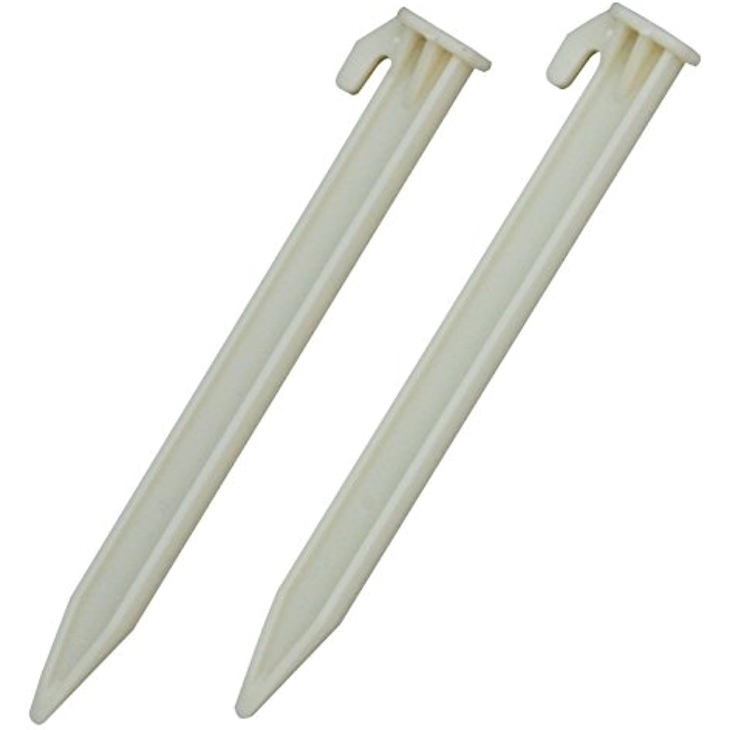 ust Blue Sky Gear Plastic Tent Pegs Glo - 6 Pack