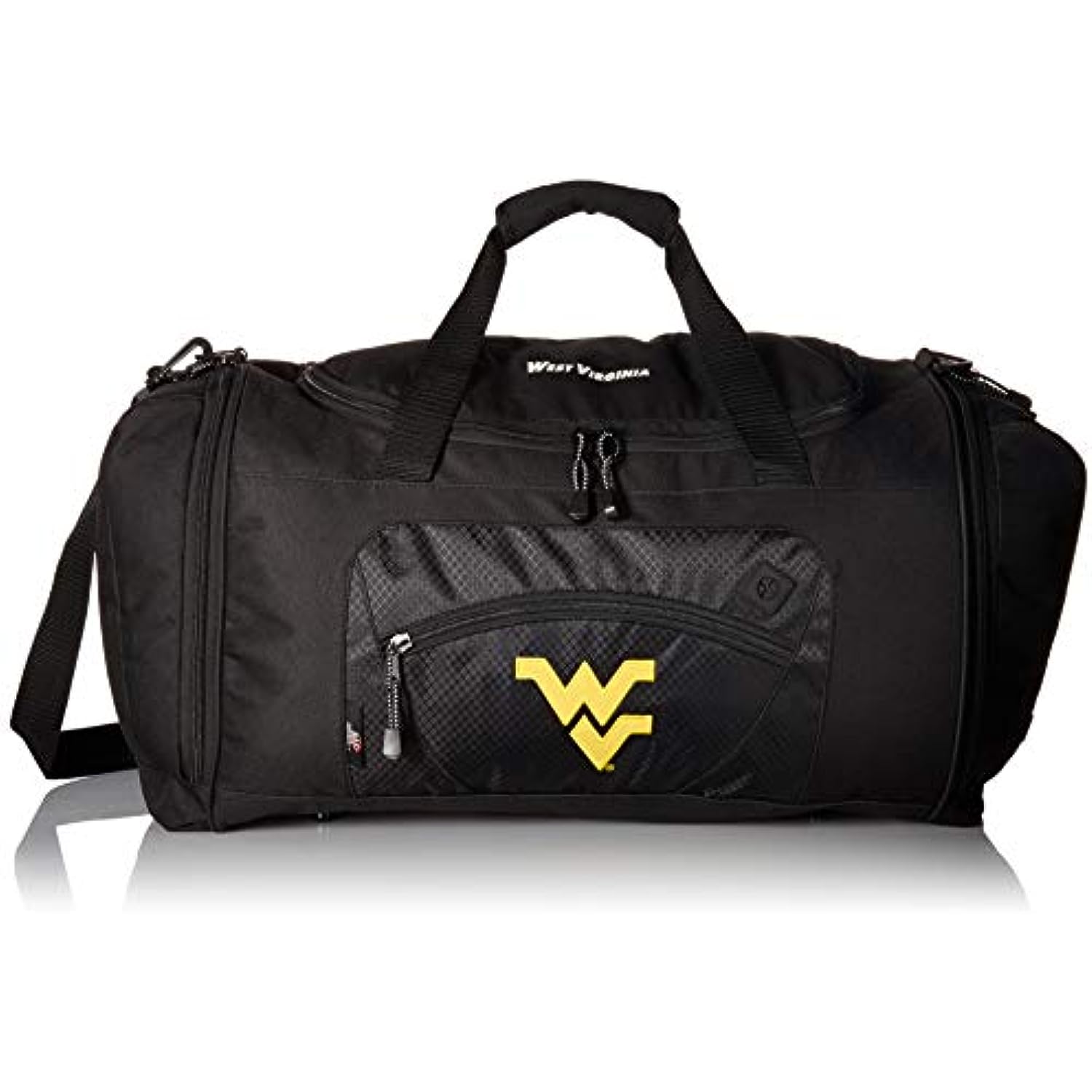 West Virginia Mountaineers "Roadblock" Duffel, 20" x 11.5" x 13"