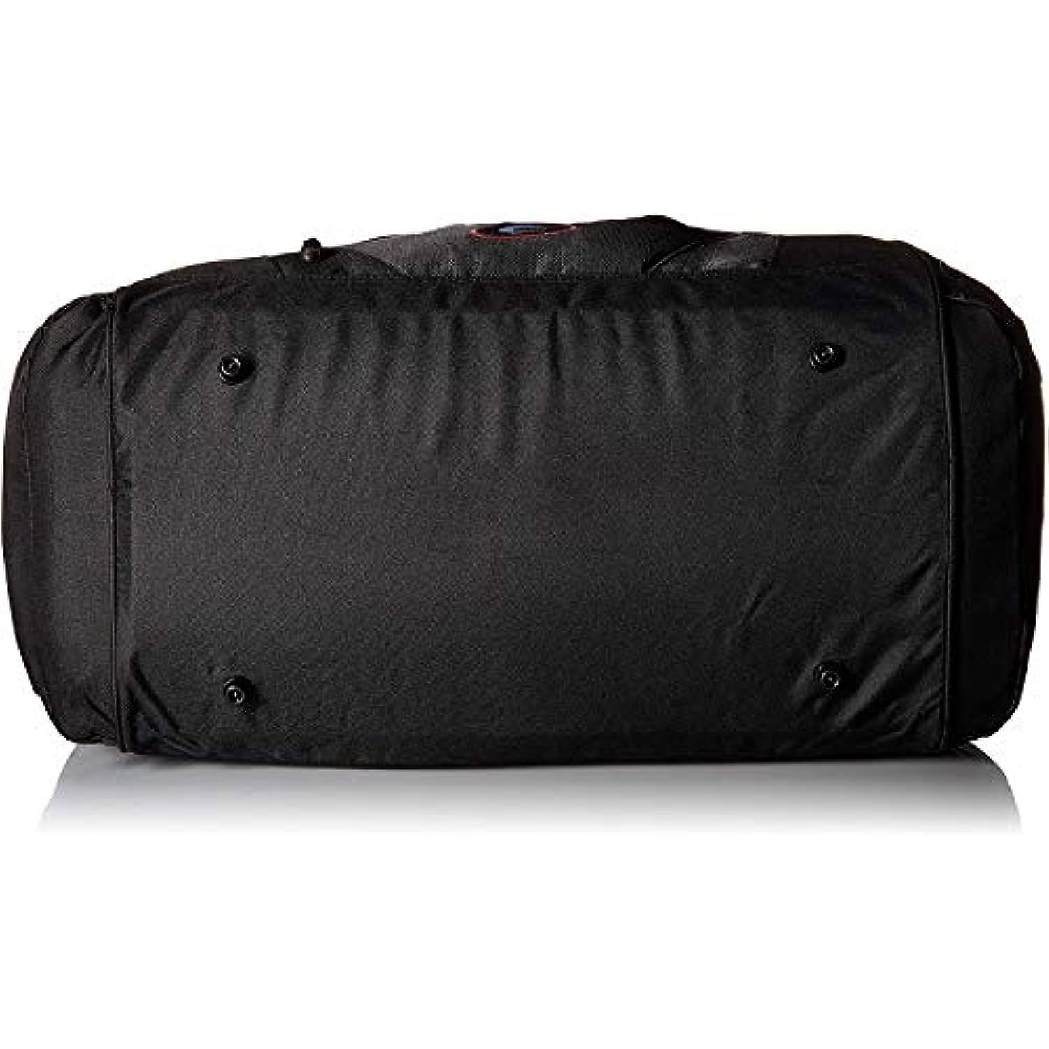 Rico Industries, Inc. North Carolina Tar Heels UNC Duffel Bag Premium Embroidered Black Heavy Duty Roadblock Style University of