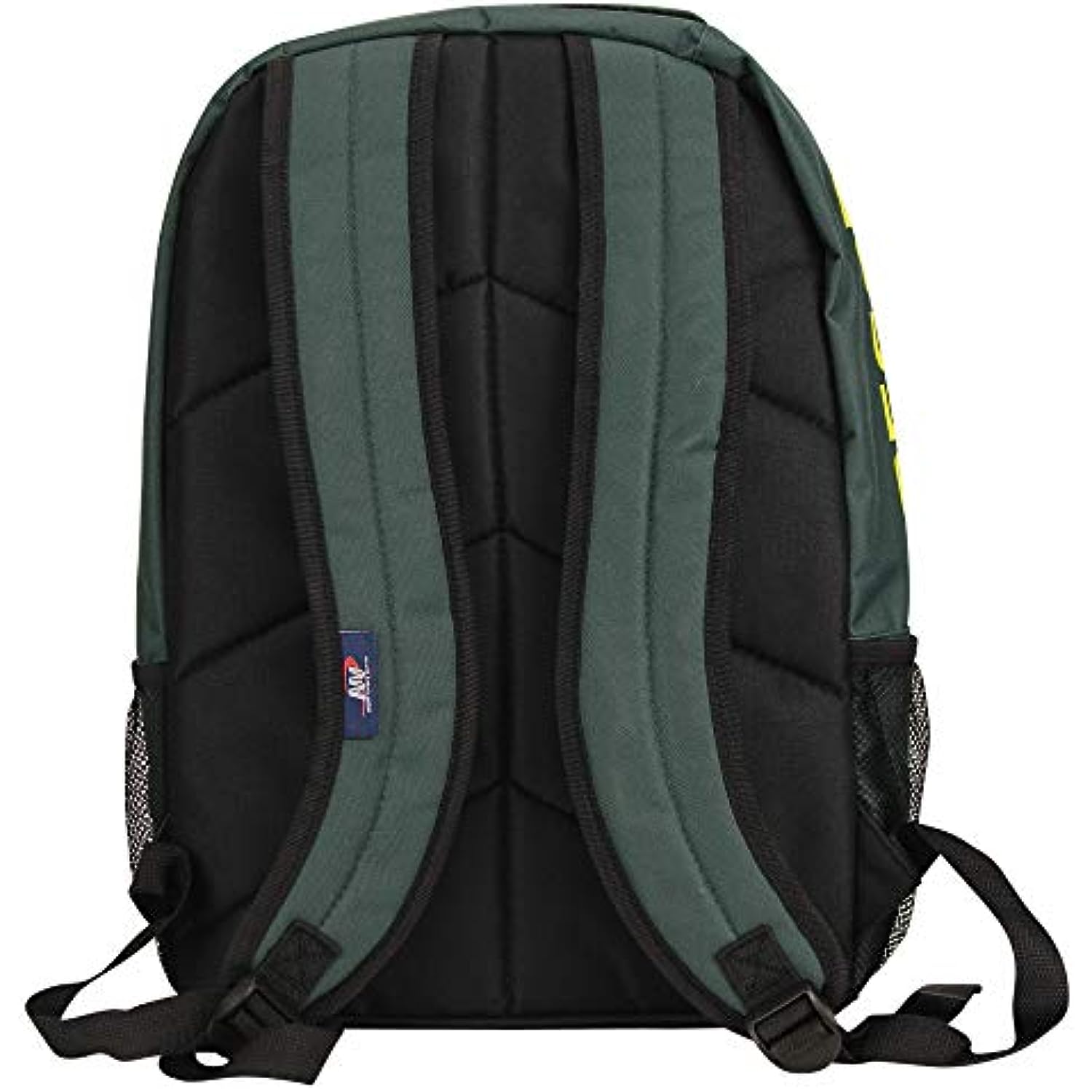 NCAA Padded Utility Laptop Backpack and Cinch Bag Set, Bookbag & Back Sack Combo (Oregon Ducks)