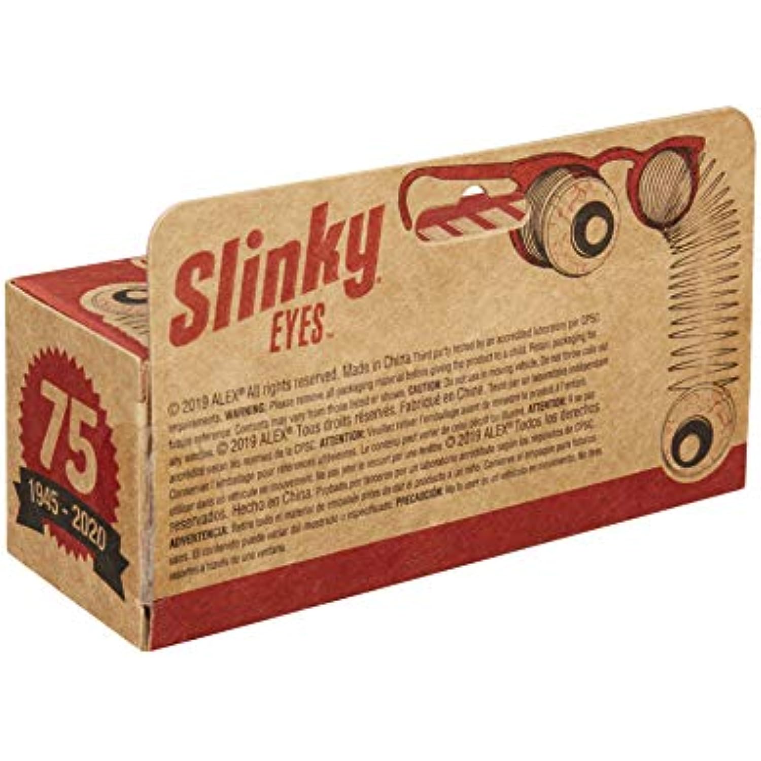 Slinky Brand Original Slinky Eyes in 75th Anniversary Retro Package