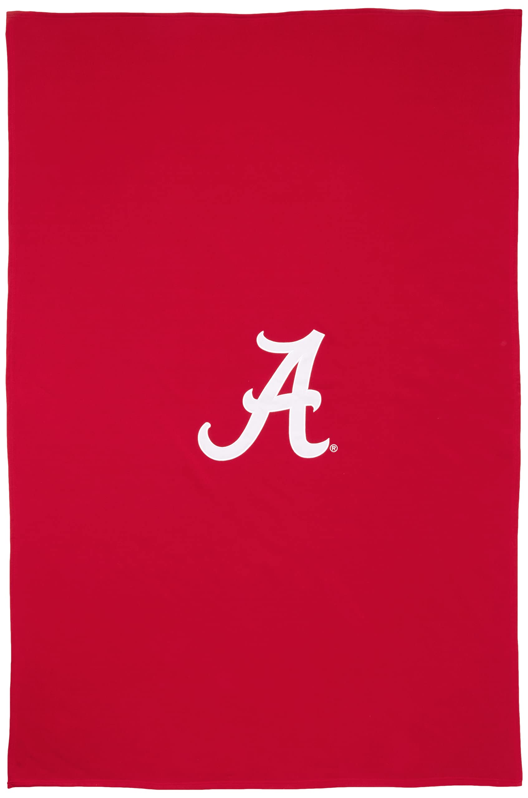 The Northwest Company NCAA Alabama Crimson Tide Sweatshirt Throw Blanket, 54" x 84", Dominate
