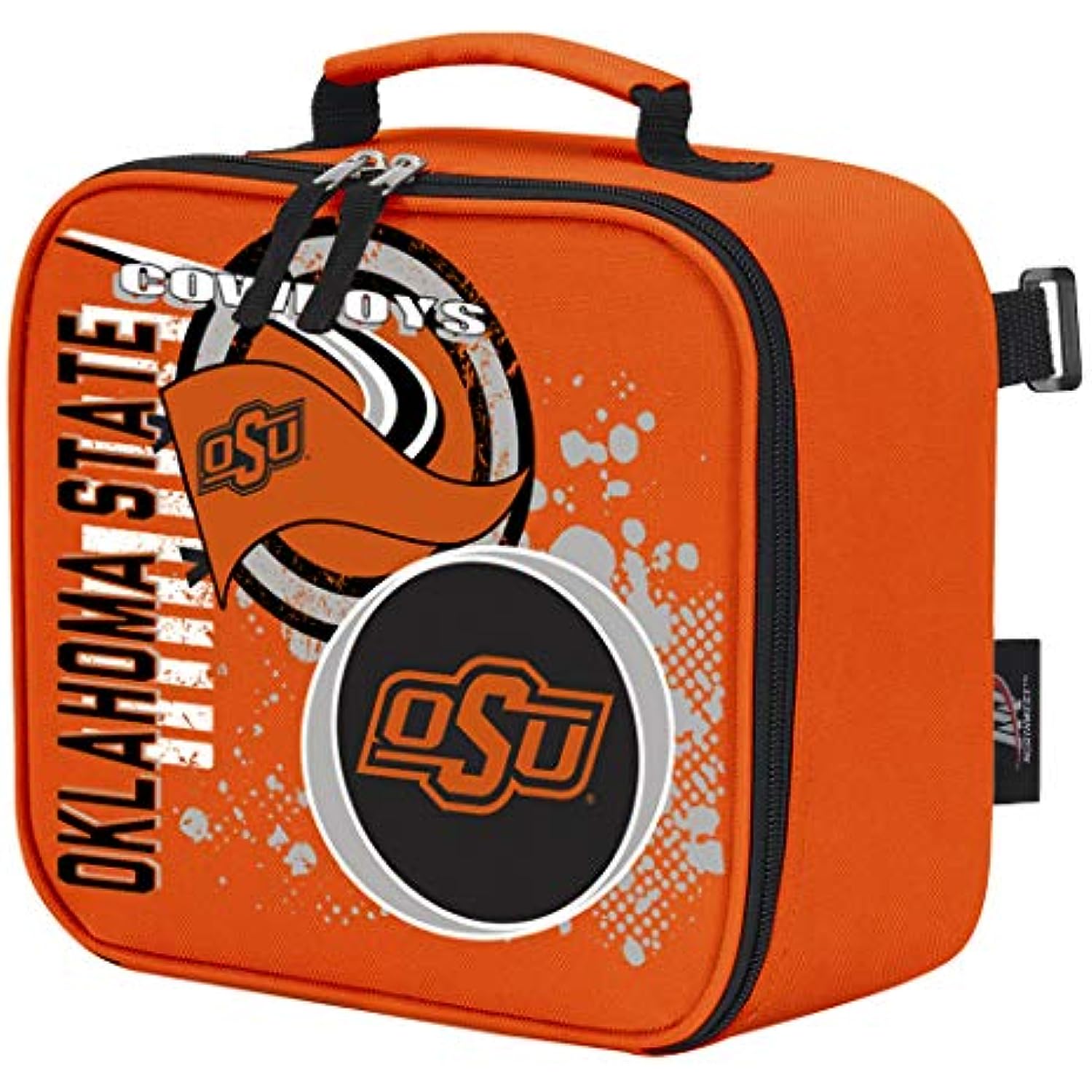 Oklahoma State Cowboys "Accelerator" Backpack & Lunch Kit Set, 16" x 9.5" x 12"