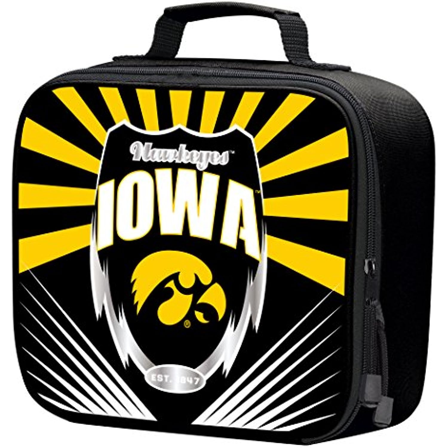 Iowa Hawkeyes "Lightning" Kids Lunch Kit, 10" x 8.5" x 3"