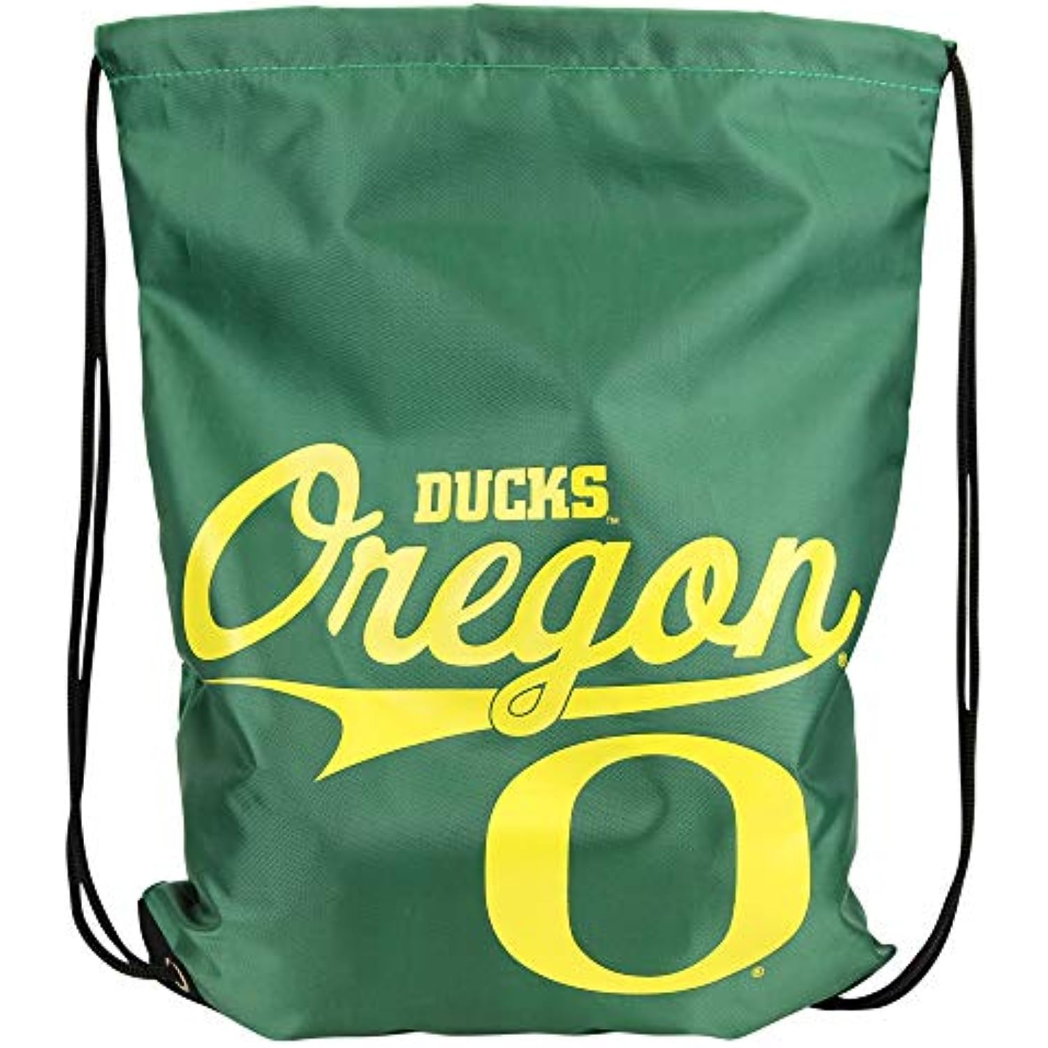 NCAA Padded Utility Laptop Backpack and Cinch Bag Set, Bookbag & Back Sack Combo (Oregon Ducks)