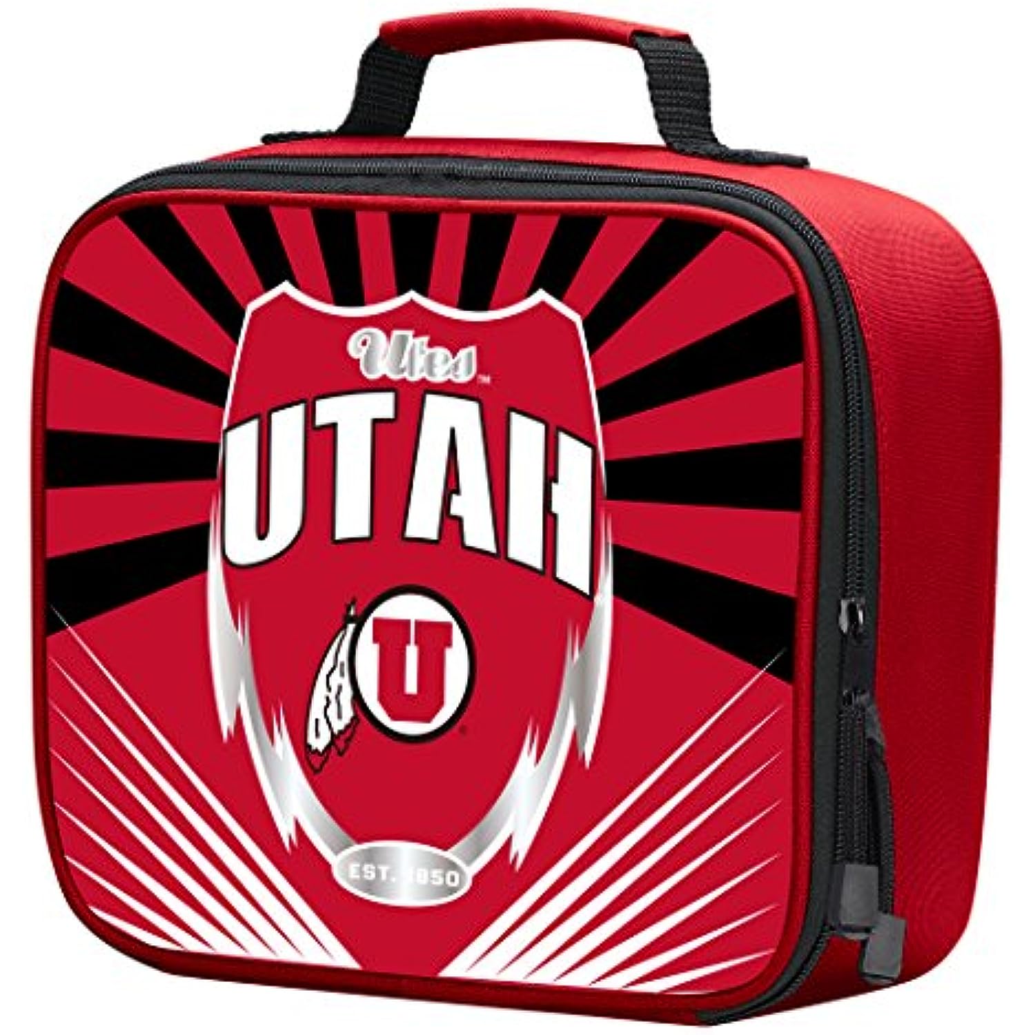 Utah Utes "Lightning" Lunch Kit, 10" x 8.5" x 3"