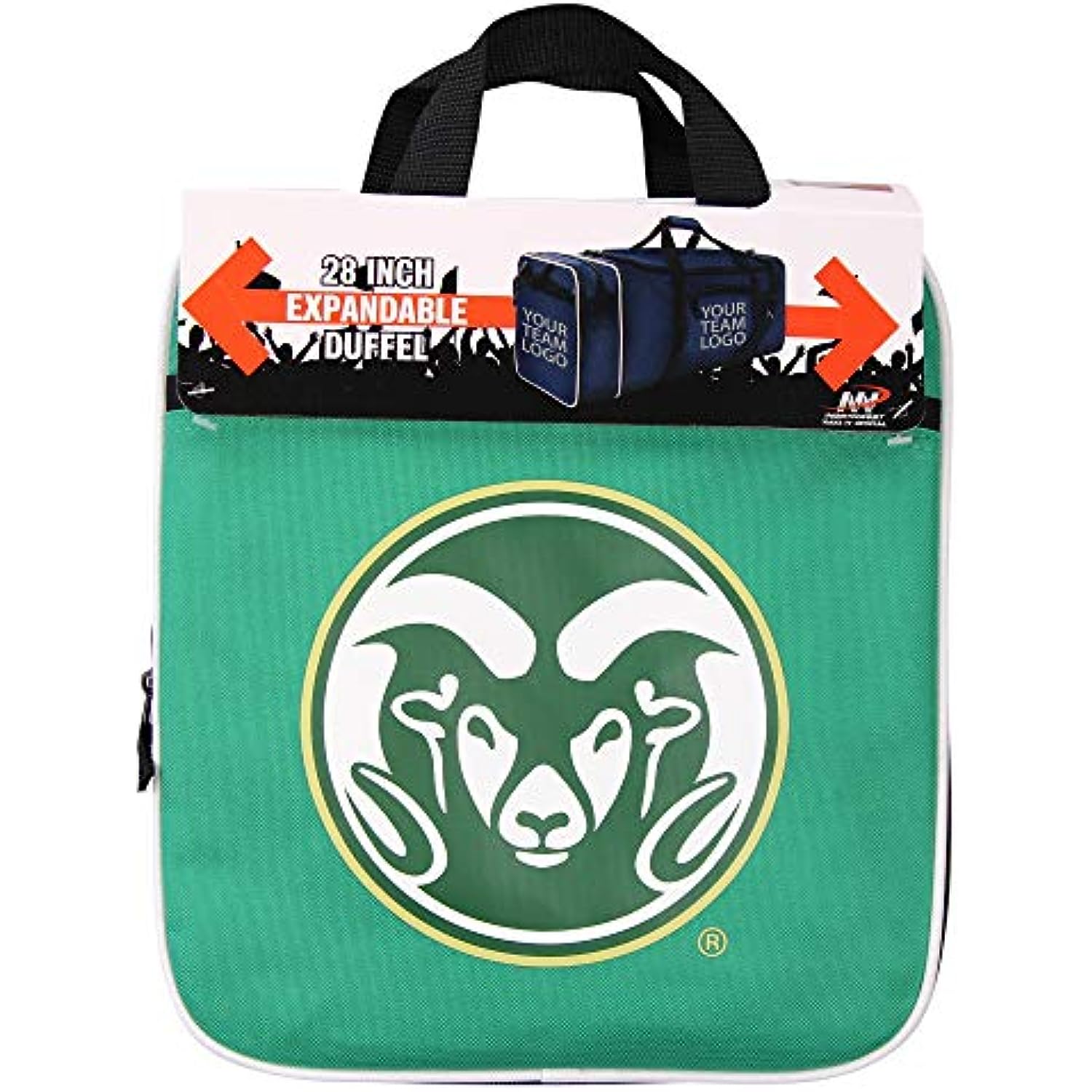 NCAA Team Logo Extended Duffle Bag (Colorado State Rams)