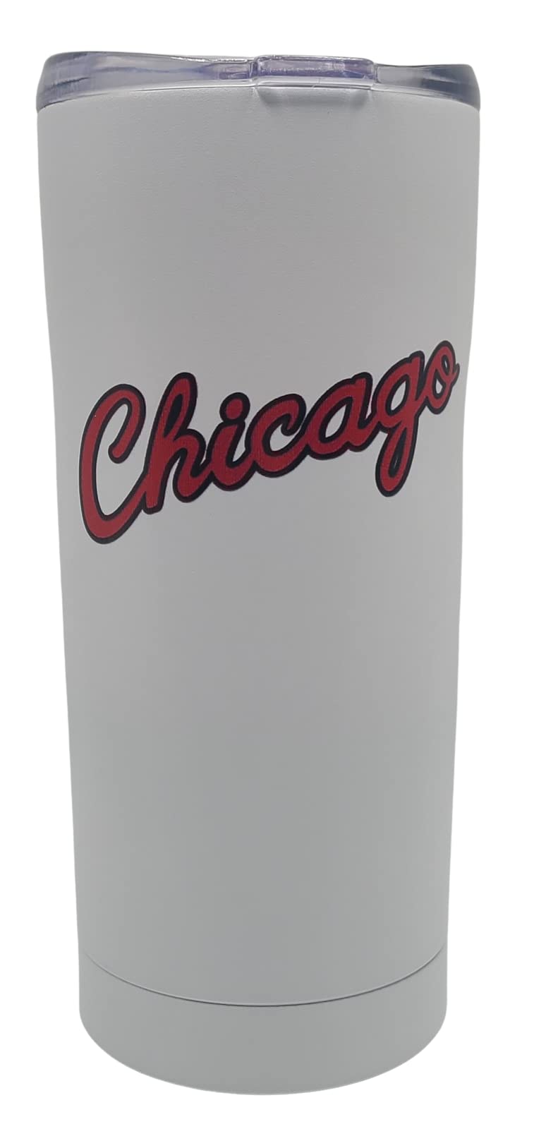 Boelter Brands Licensed NBA Vintage Windy City Logo Stainless Steel Double Wall Vacuum Insulated Ultra 20 oz Travel Tumbler (Chicago Bulls)