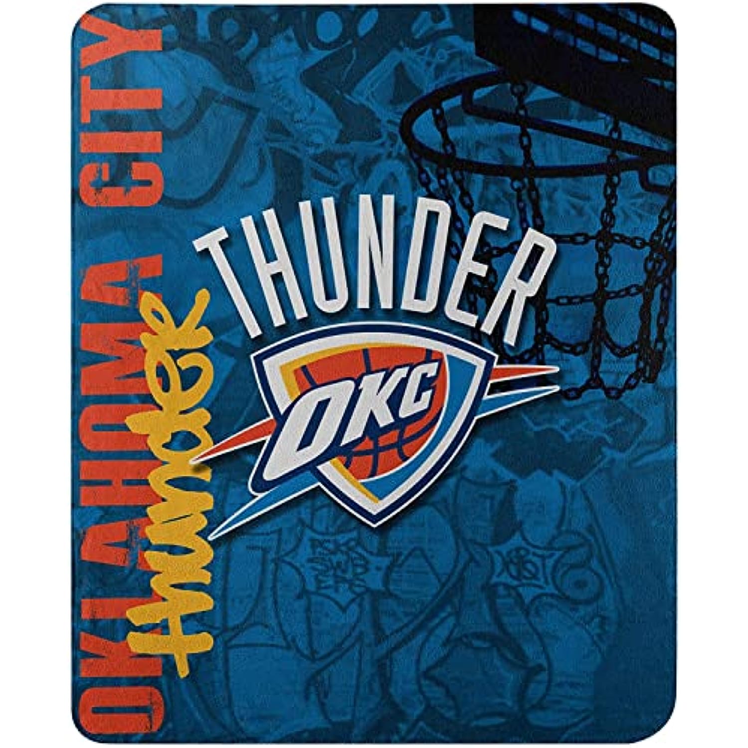 Oklahoma City Thunder Fleece Throw Blanket
