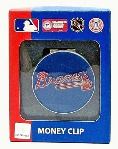 Siskiyou Atlanta Braves Large Logo Moneyclip - MLB Money Clip