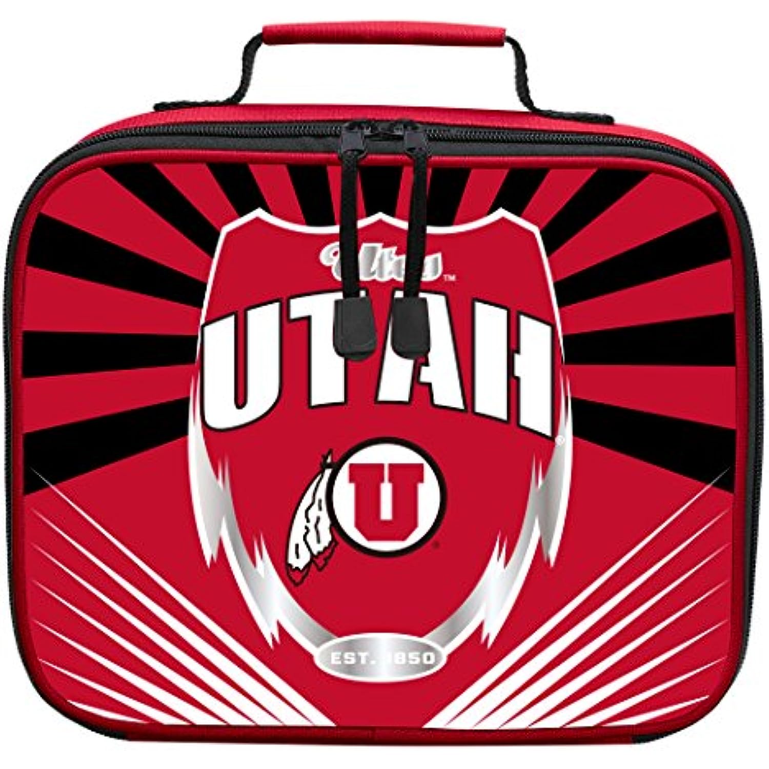 Utah Utes "Lightning" Lunch Kit, 10" x 8.5" x 3"