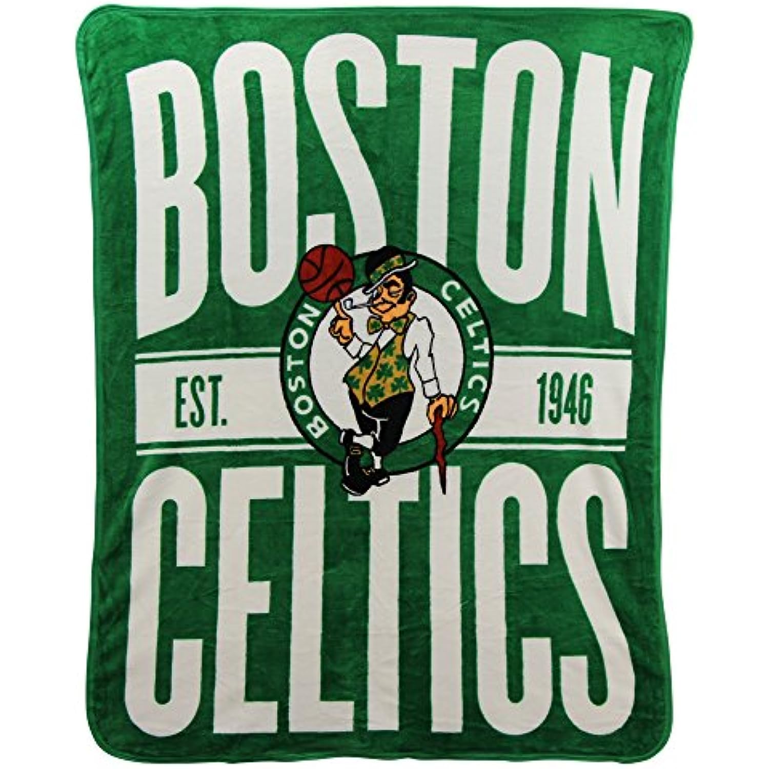 NBA Clear Out Super Soft Plush Throw Blanket (Boston Celtics)