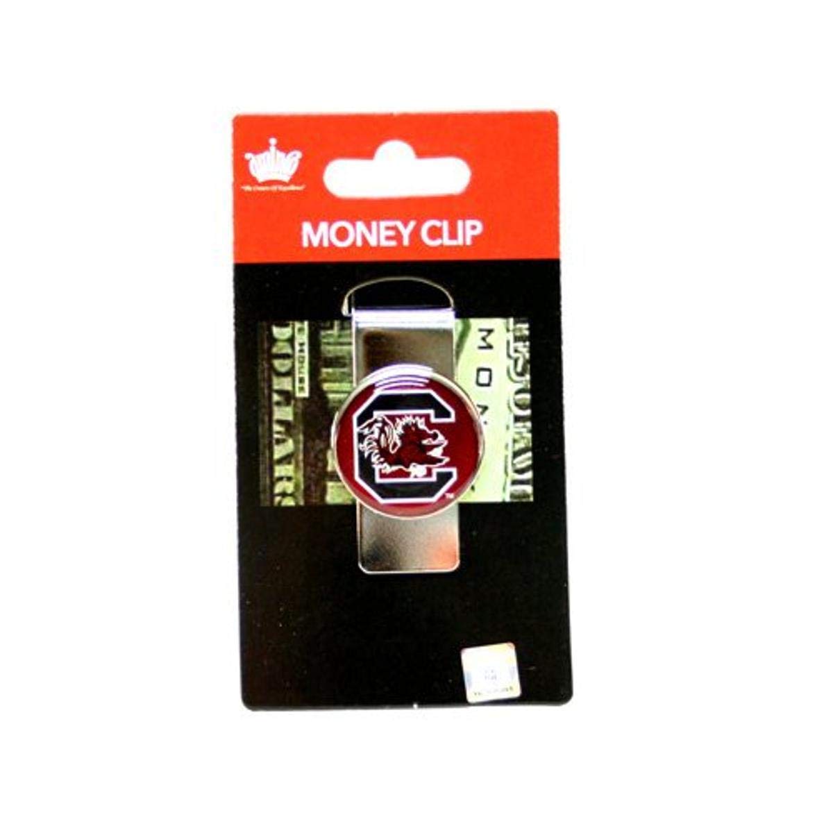 NCAA South Carolina Gamecocks Domed Money Clip