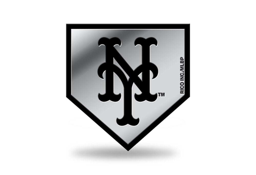 Rico MLB New York Mets Molded Emblem, White