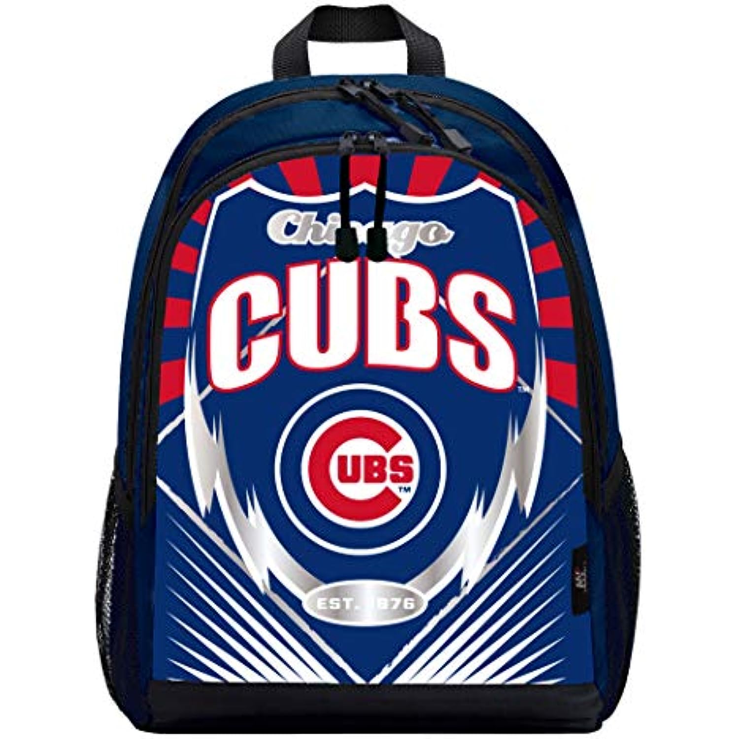 Northwest MLB Chicago Cubs Backpacklightning Backpack, Team Colors, One Size