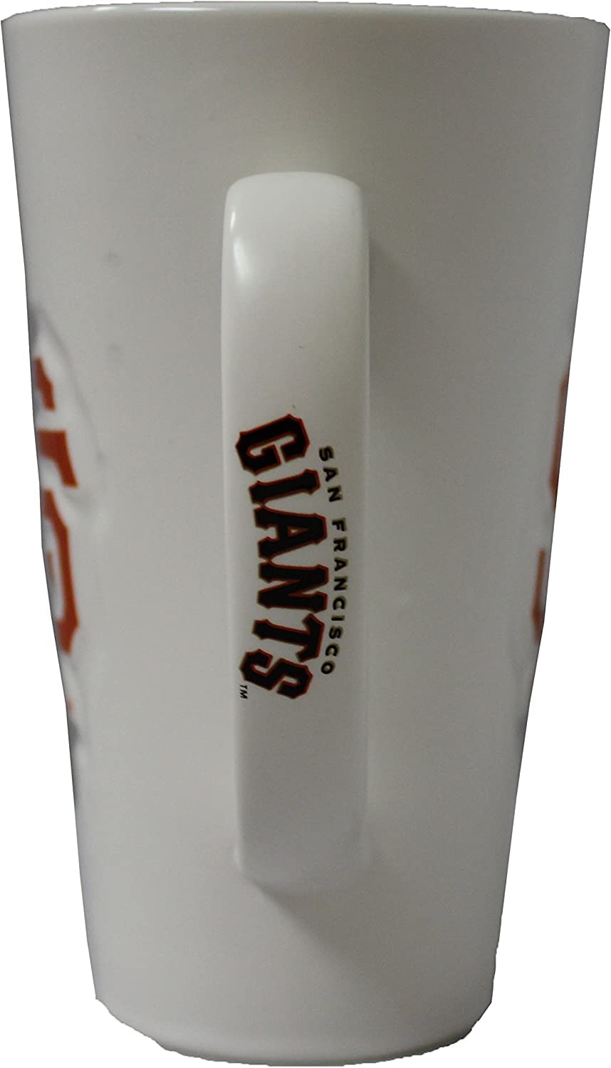 MLB Warm & Cozy Baseball Bundle includes Latte Coffee Mug and Plush Blanket (San Francisco Giants)