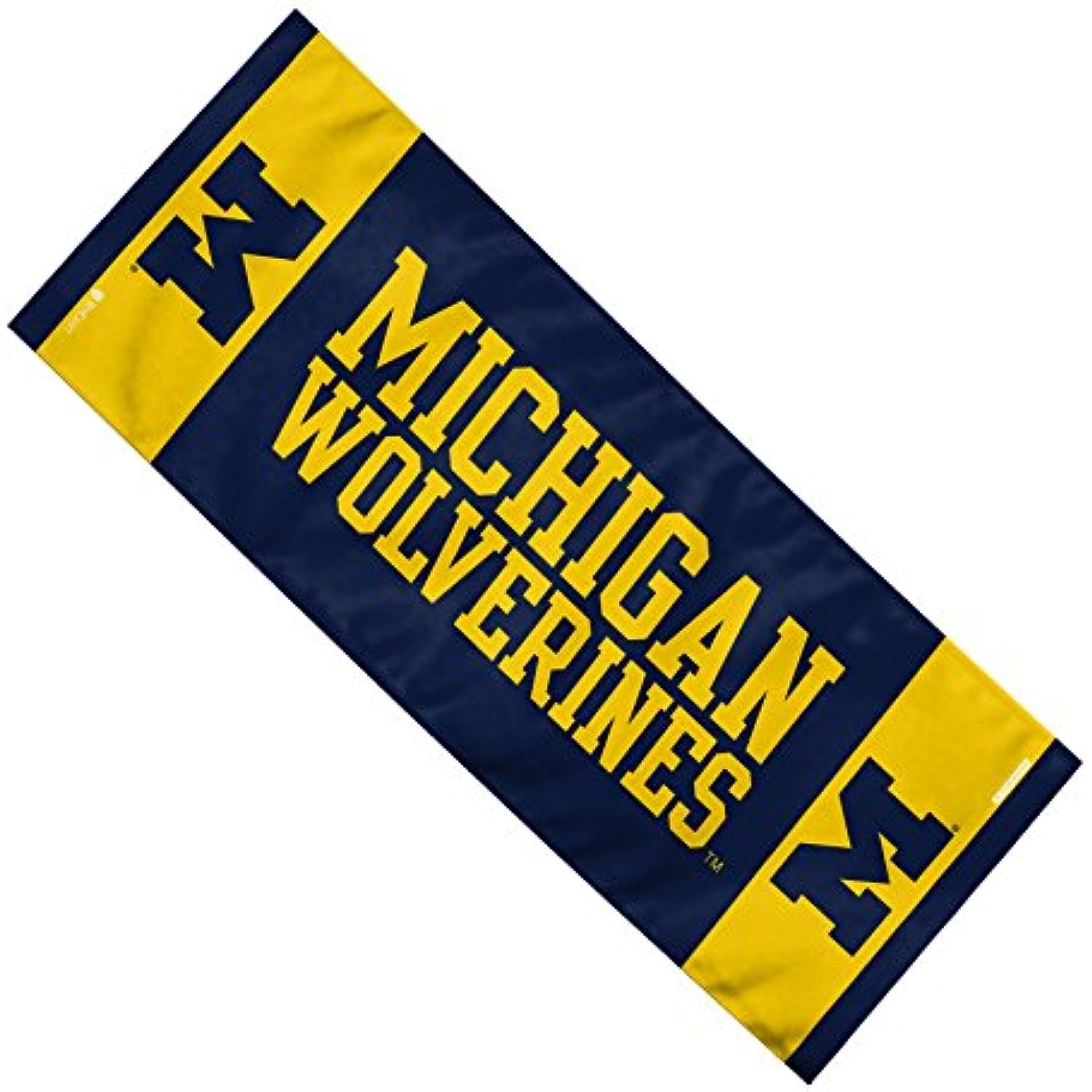 NCAA Michigan Wolverines Team EnduraCool Microfiber Towel, 12 x 30 Inch