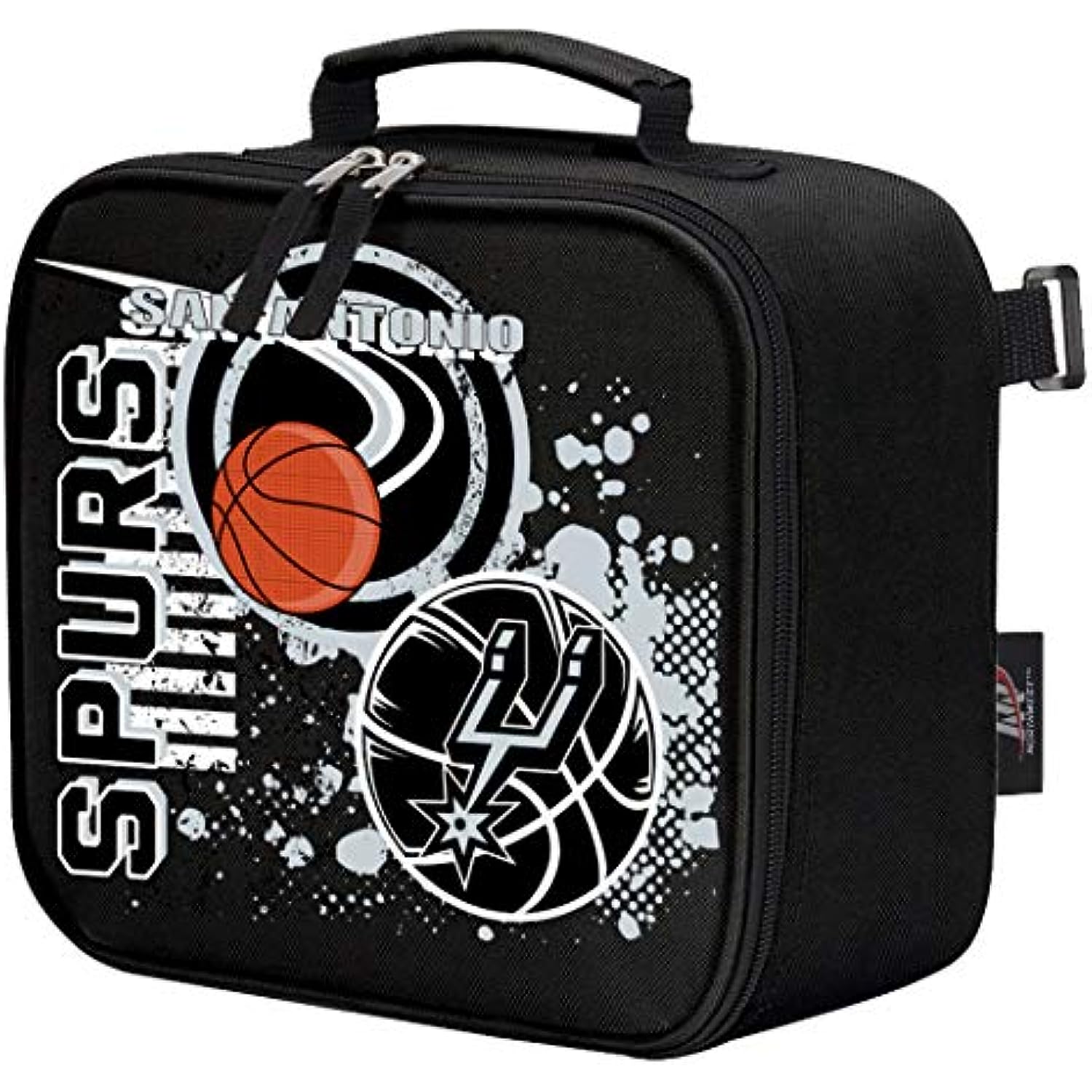 The Northwest Company NBA San Antonio Spurs Accelerator Backpack and Lunch Bag/Box Set