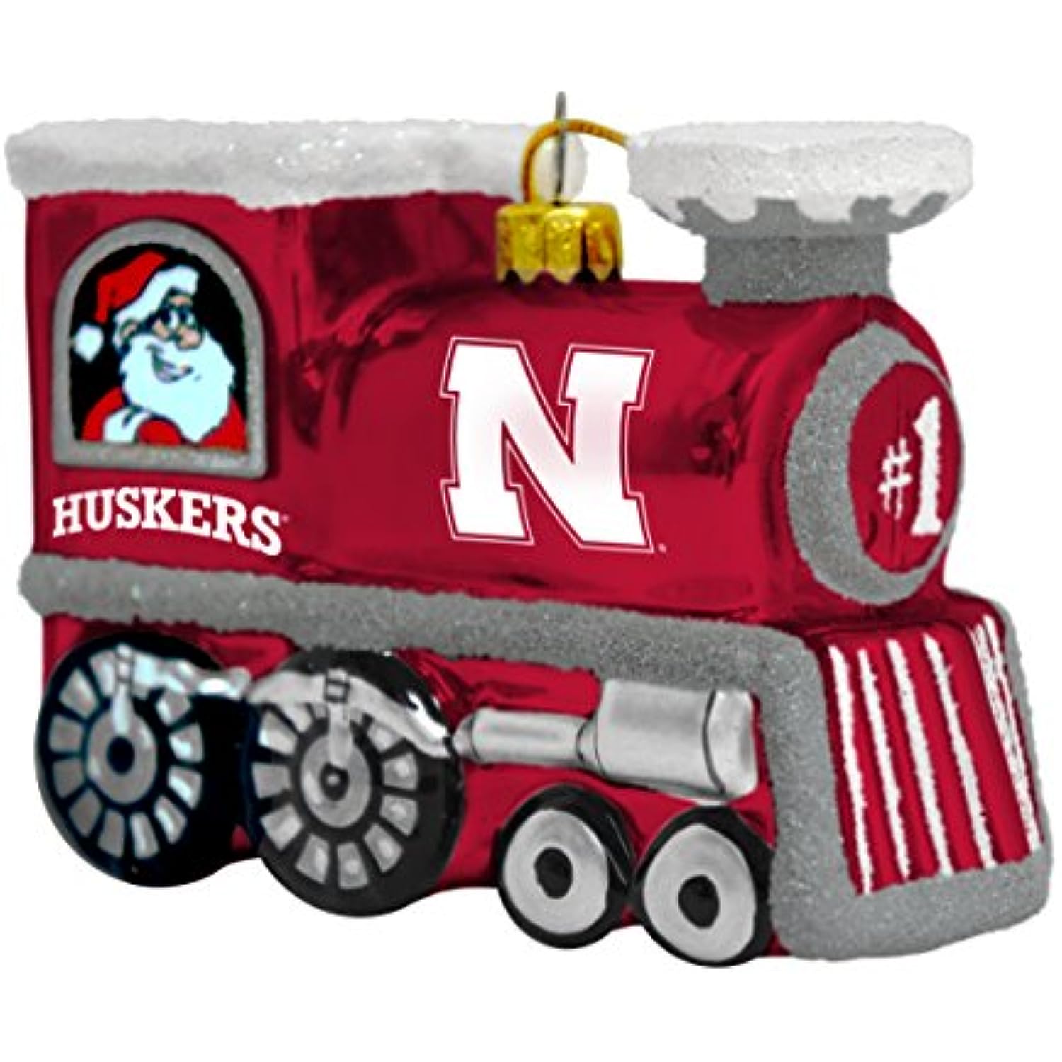NCAA Nebraska Cornhuskers Train Ornament