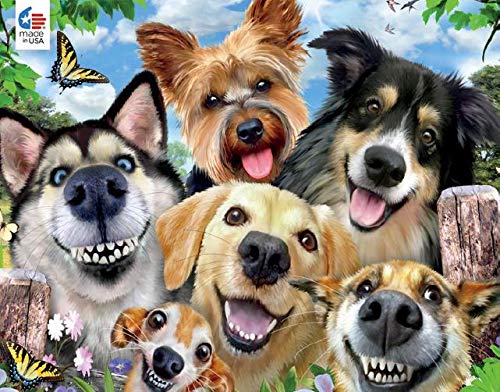 Ceaco - Selfies - Dog Delight - 550 Piece Jigsaw Puzzle