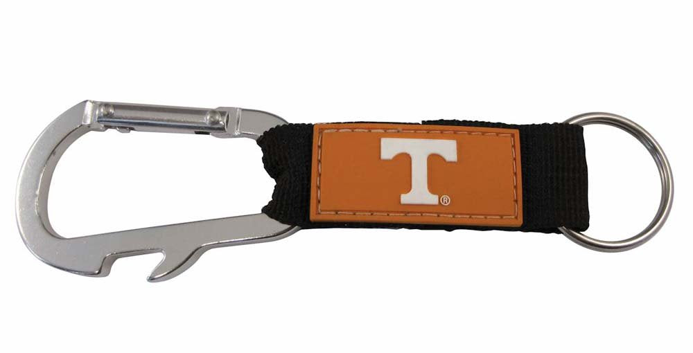 NCAA Tennessee Volunteers Carabineer Keytag, Orange, One Size