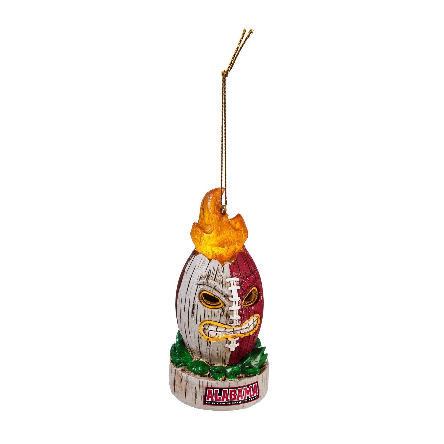 Team Sports America University of Alabama Lit Team Tiki Ball Christmas Ornament