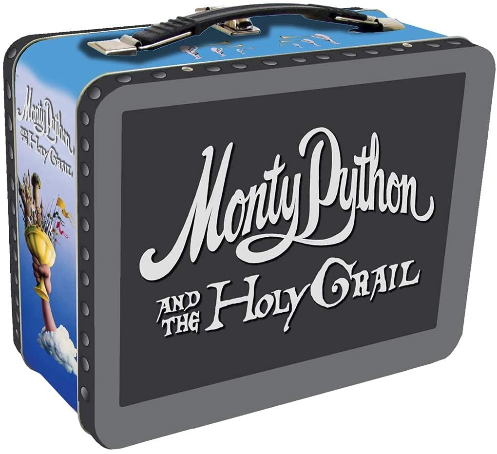 Factory Entertainment Monty Python and The Holy Grail "None Shall Pass" Black Knight Tin Tote