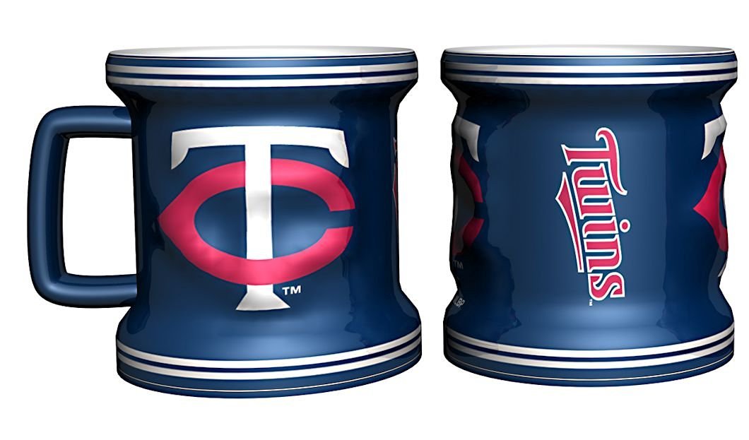 Boelter Brands MLB Minnesota Twins Shot GlassSculpted Mini Mug Style, Team Color, One Size