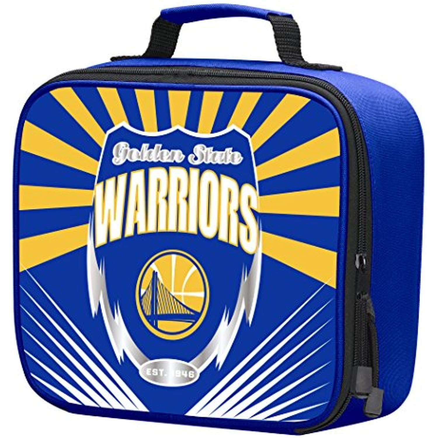 NBA Golden State Warriors "Lightning" Kids Lunch Kit, 10" x 8.5" x 3"