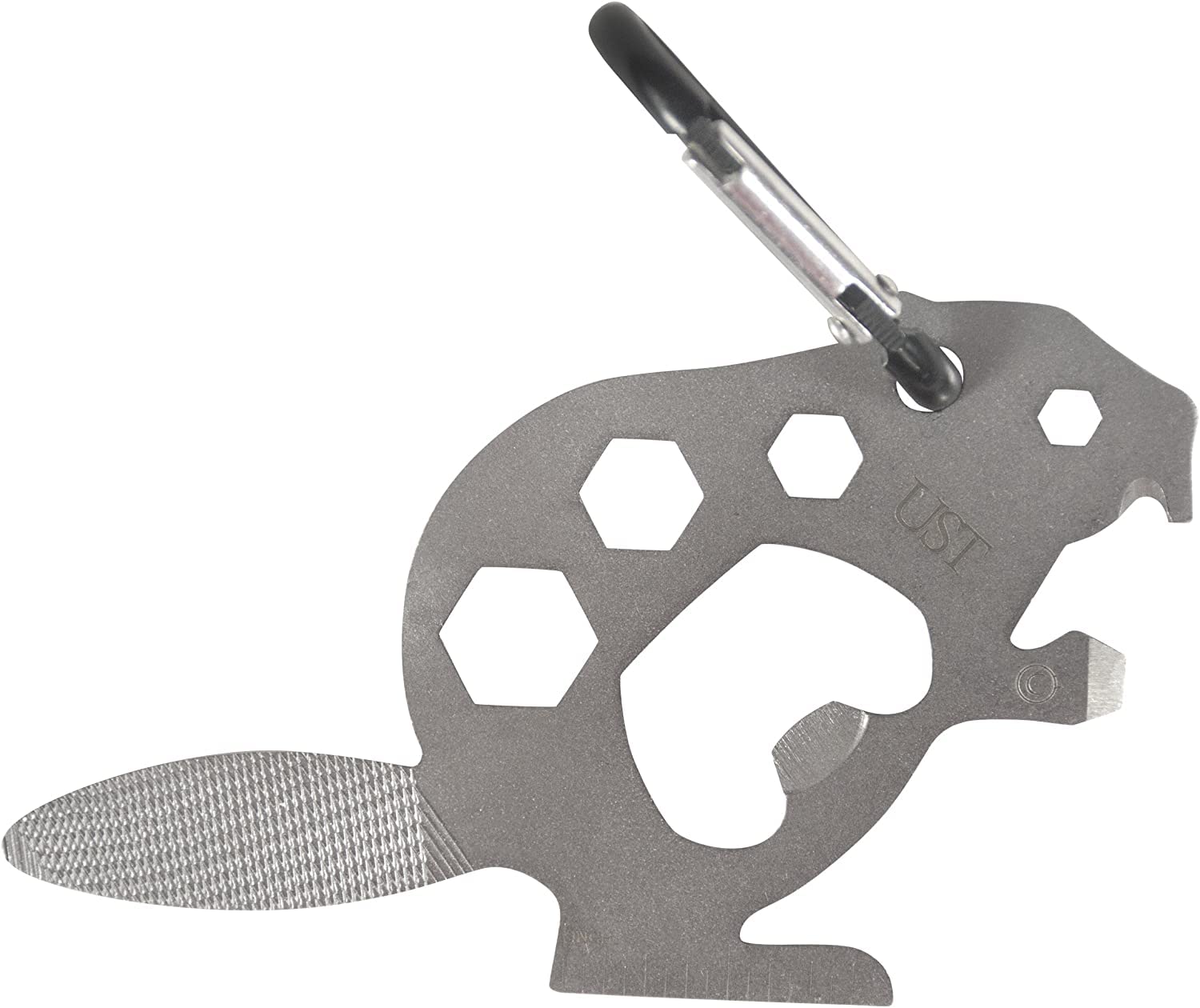 ust Tool-a-Long Carabiner Clip Multi-Tool Bundle Featuring a Themed Collection of Compact Stainless Steel Tools! (Down by The River)