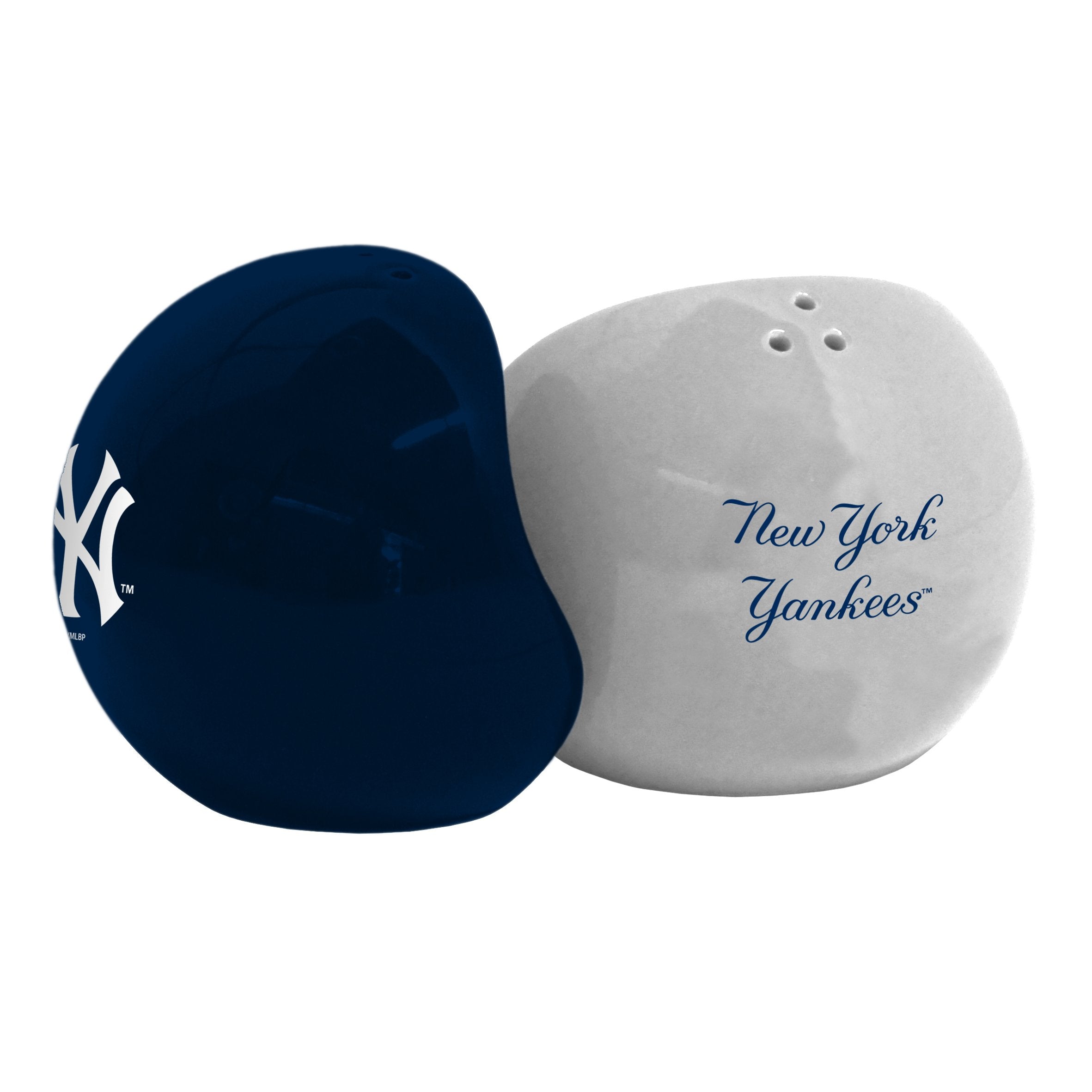 Boelter Brands MLB New York Yankees Home & Away Salt & Pepper Shakers, Blue