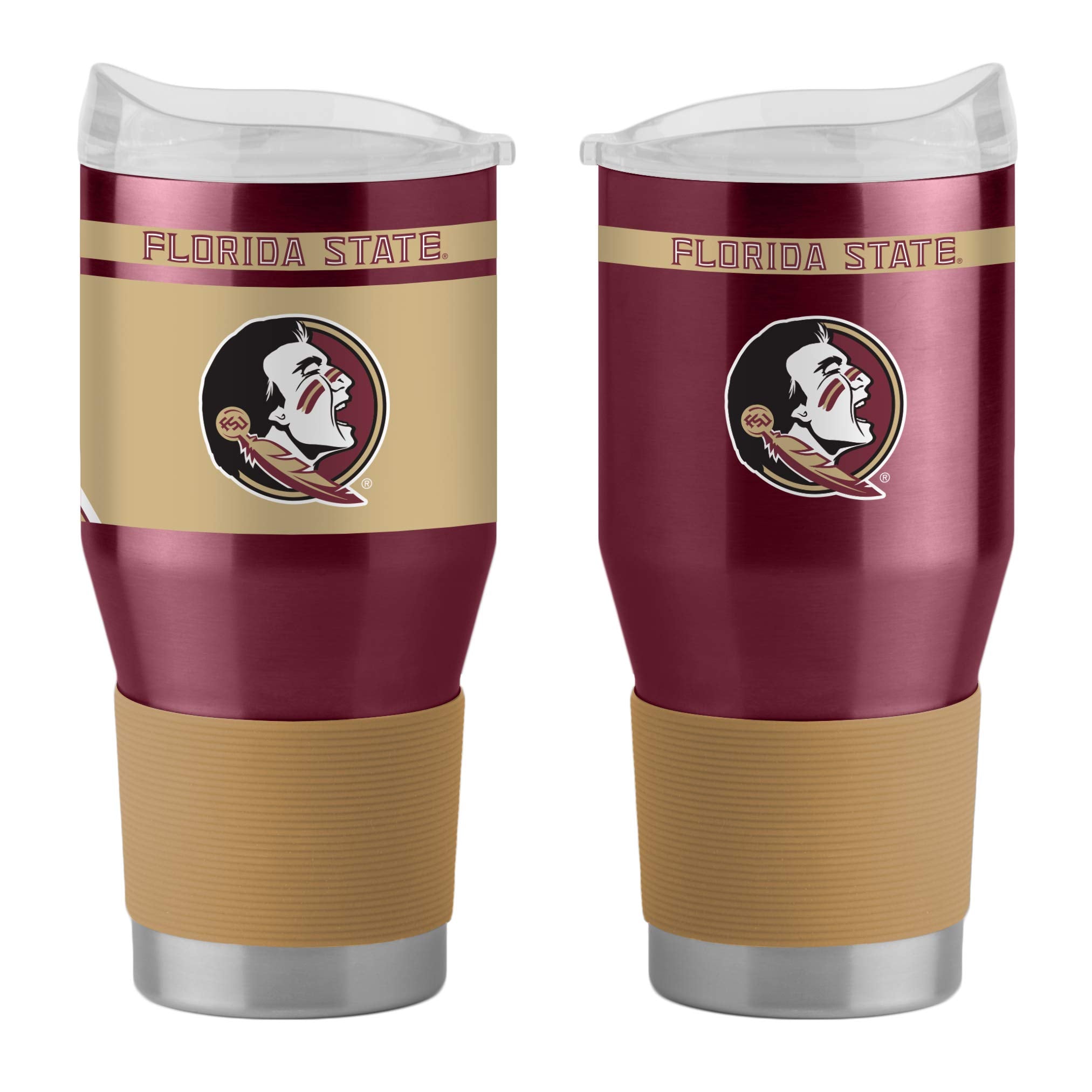 Boelter Brands NCAA Florida State Seminoles Travel Tumbler24oz Ultra Twist Style, Team Color, 24 Ounce